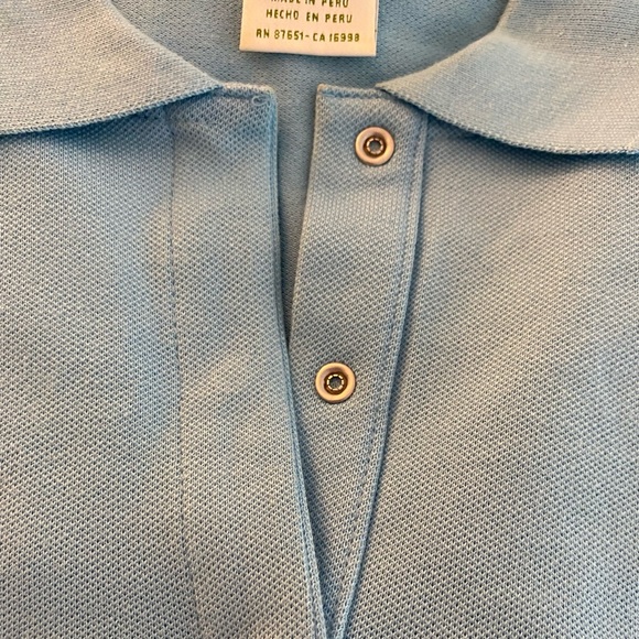 ⭐️HP⭐️Lacoste|Blue Collared Shirt - Picture 4 of 9